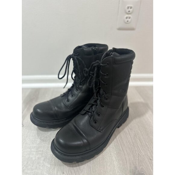 Thorogood Boots Mens Size 13 Black 8in Side Zip Tactical Work Cap Toe 834-6888 - Picture 12 of 12
